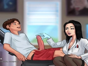 Summertime Saga - Schoolgirl's surprise discovery in the teacher's private collection