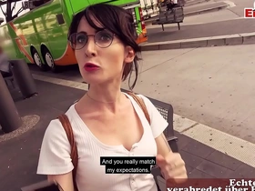 A German teen is taken to a sex party by a stranger and has public sex before the Venus Fair