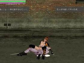 Ryona game: Aya's erotic encounter with vampiric creatures in a steamy hentai adventure