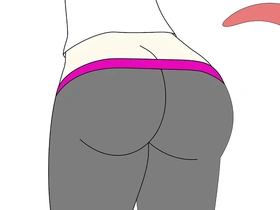 Worm in pants: A horrifying animation of female possession