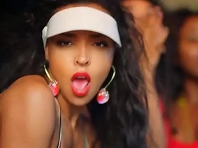 Tinashe's seductive rhythm takes center stage in this explicit music video featuring intense oral sex, rough anal penetration, and a thrilling climax.